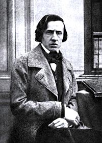 Fryderyk Chopin - autor fotografii: Louis-Auguste Bisson